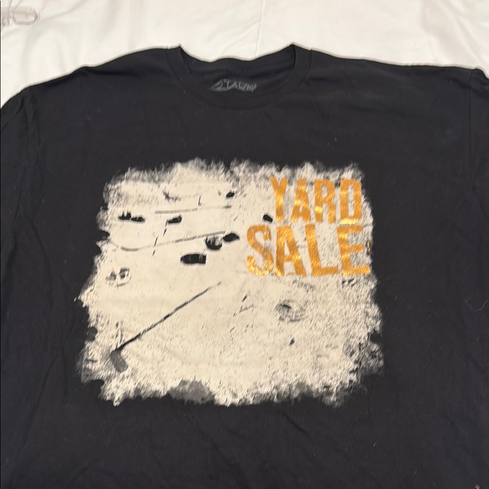Stash Black Graphic T-Shirt "Yard Sale" size XL